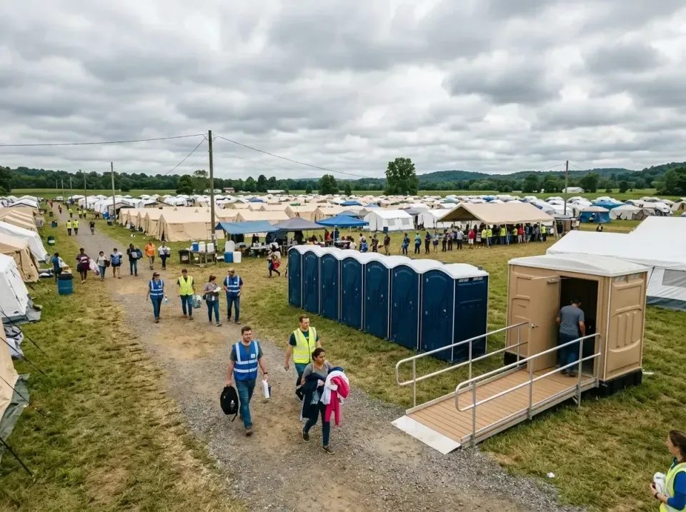 disaster-relief-camp-restrooms-010 — frequently asked questions, Dumpster & Portable Bathrooms Rental in Liberty Hill, TX
